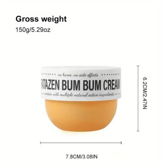 FATAZEN BUM BUM CREAM1pc 150g/5.29oz Brazilian Bum Bum Cream NEW IN SEALED BOX - Picture 3 of 10